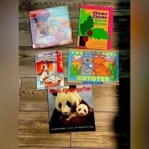 Kids Book Bundle | Set of 5 Early Reader K-1 Grade Reading Level Books | EUC